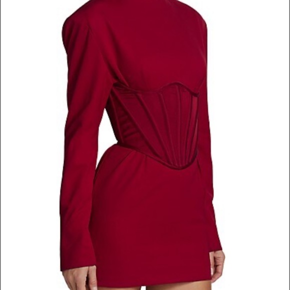 Layered bustier mini dress - Picture 9 of 11